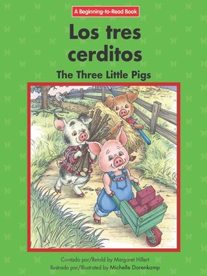 cover image of Los tres cerditos / The Three Little Pigs